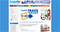 Desktop Screenshot of codafile.com